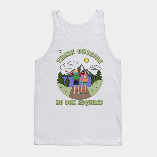 Think Outside - No Box Required Tank Top